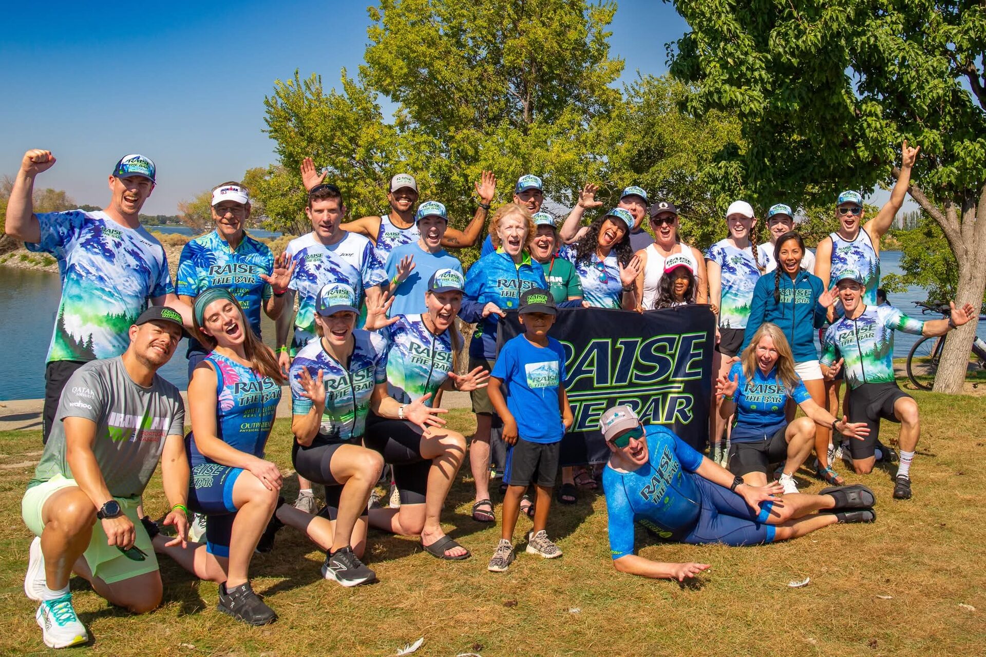 RTB team at a race